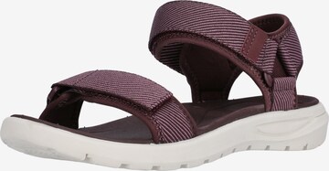 Cruz Sandals 'Ruffalo' in Red: front