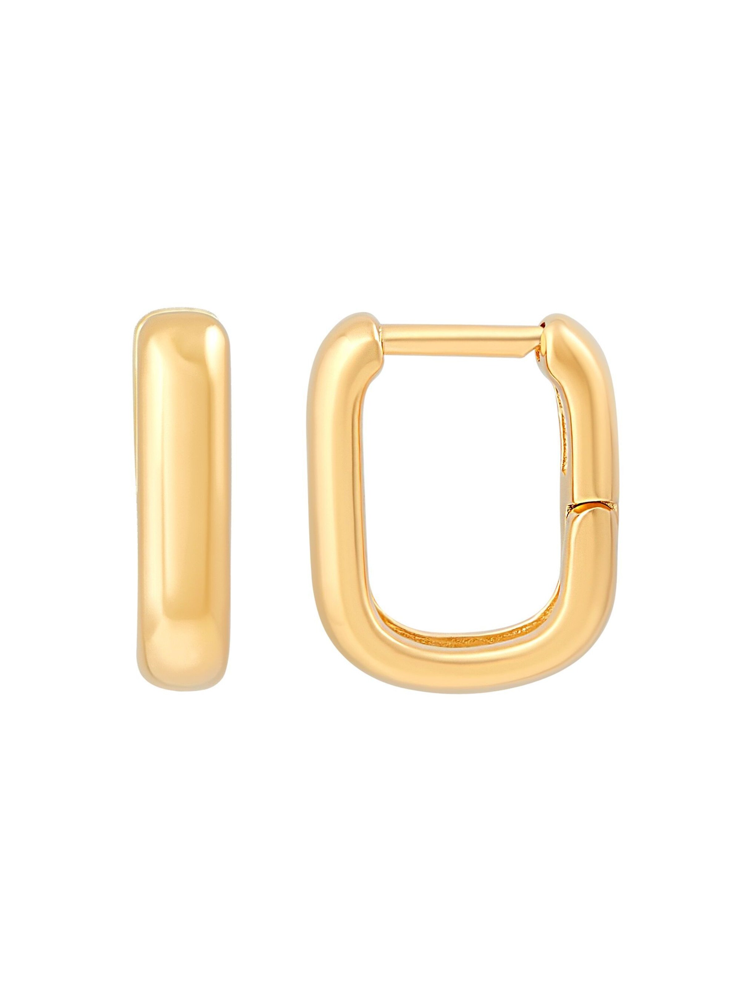 Boucles d'oreilles caï en jaune