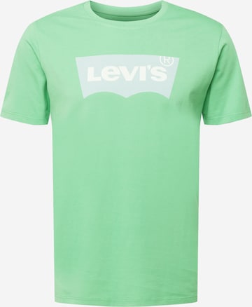 LEVI'S ® Koszulka 'Graphic Crewneck Tee' w kolorze zielony: przód