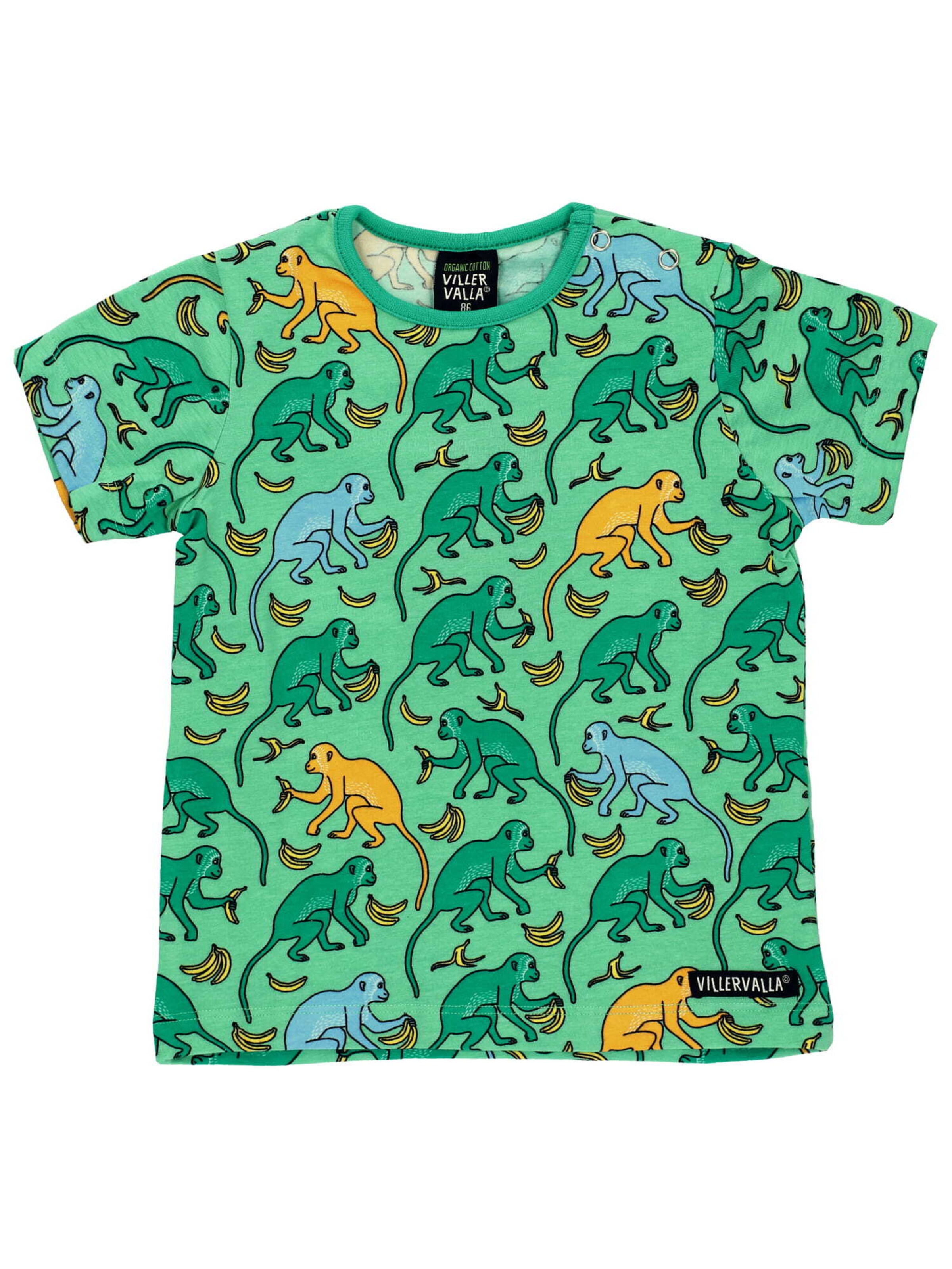 Villervalla T-Shirt in Grün: Vorderseite