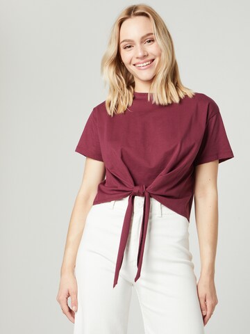 Guido Maria Kretschmer Women Shirt 'Sheila' in Rood: voorkant