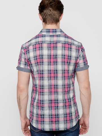 KOROSHI - Regular Fit Camisa em cinzento