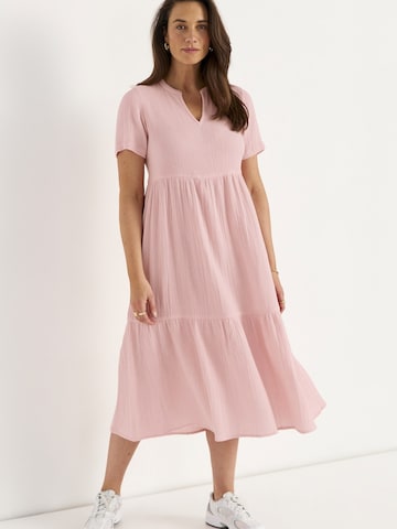 Cellbes of Sweden Jurk in Roze: voorkant