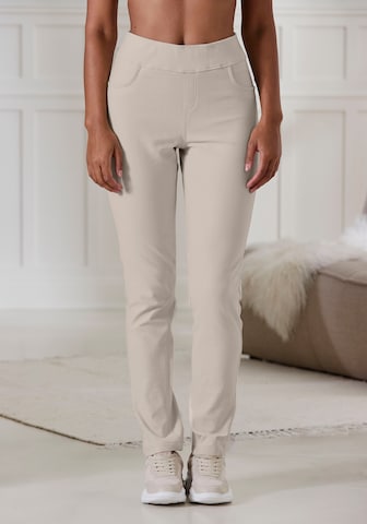 Regular Pantalon H.I.S en beige : devant