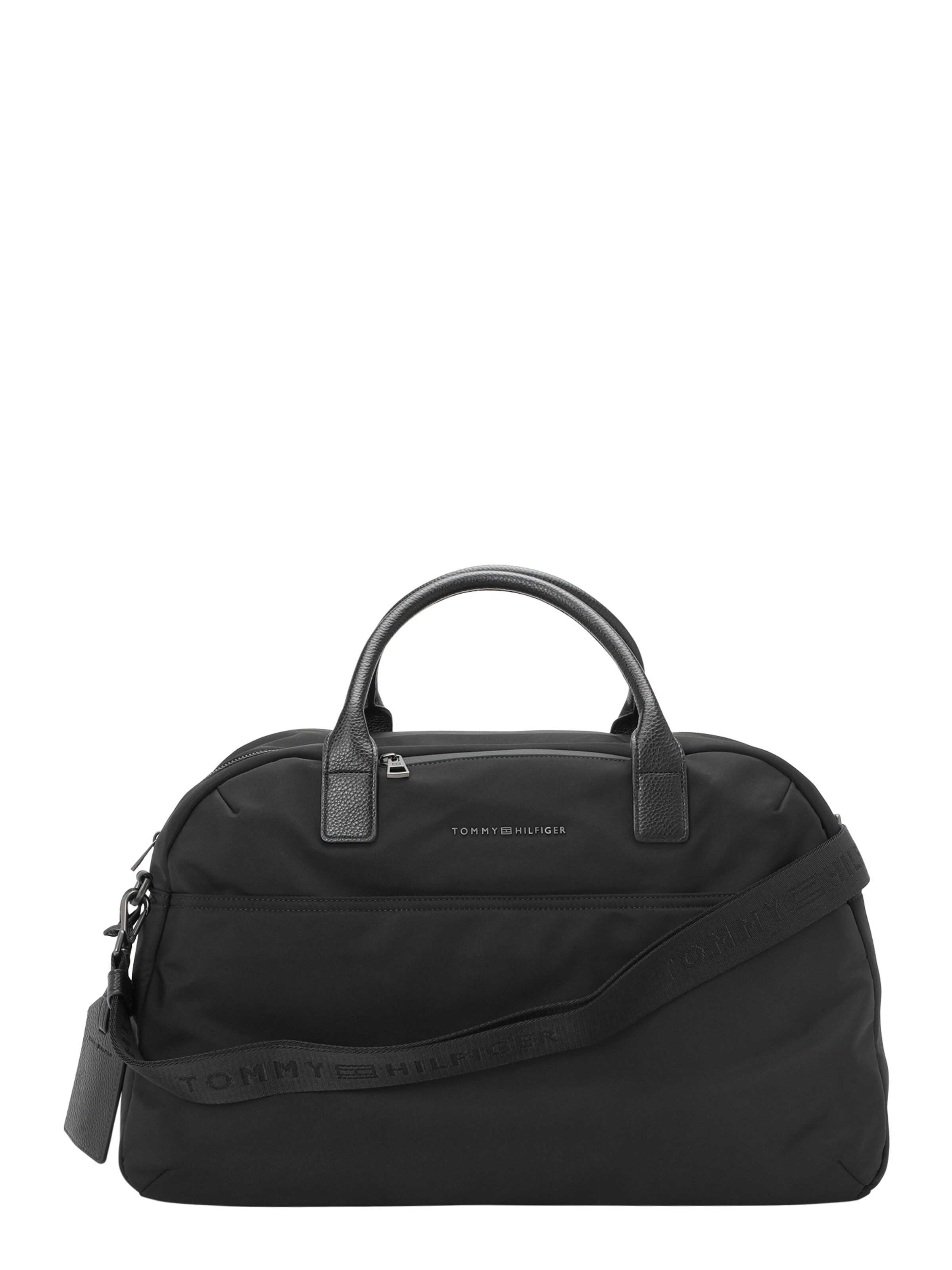 TOMMY HILFIGER Weekender in Schwarz: Vorderseite