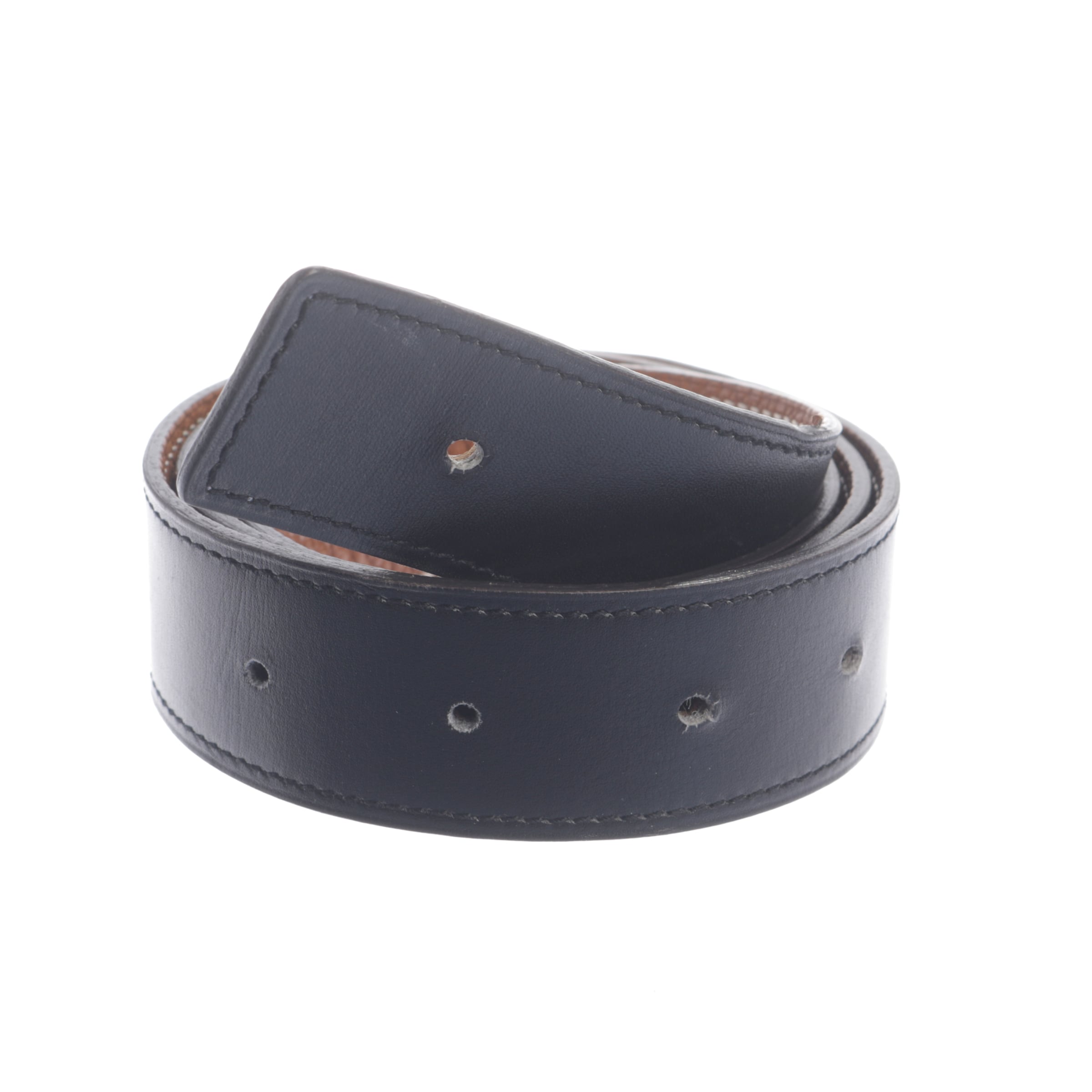 HERMÈS Gürtel M in Braun: Vorderseite