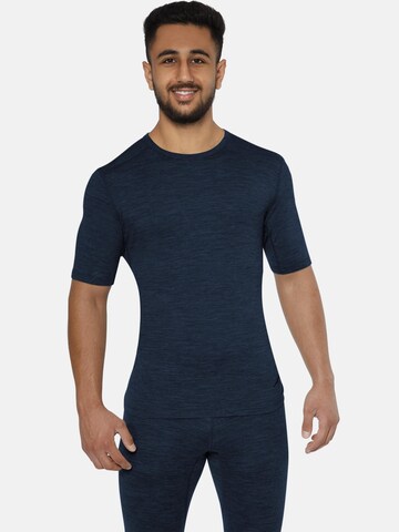 normani Performance Shirt 'Darwin' in Blue: front