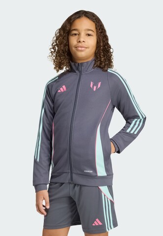 Veste de survêtement 'Messi' ADIDAS PERFORMANCE en gris : devant