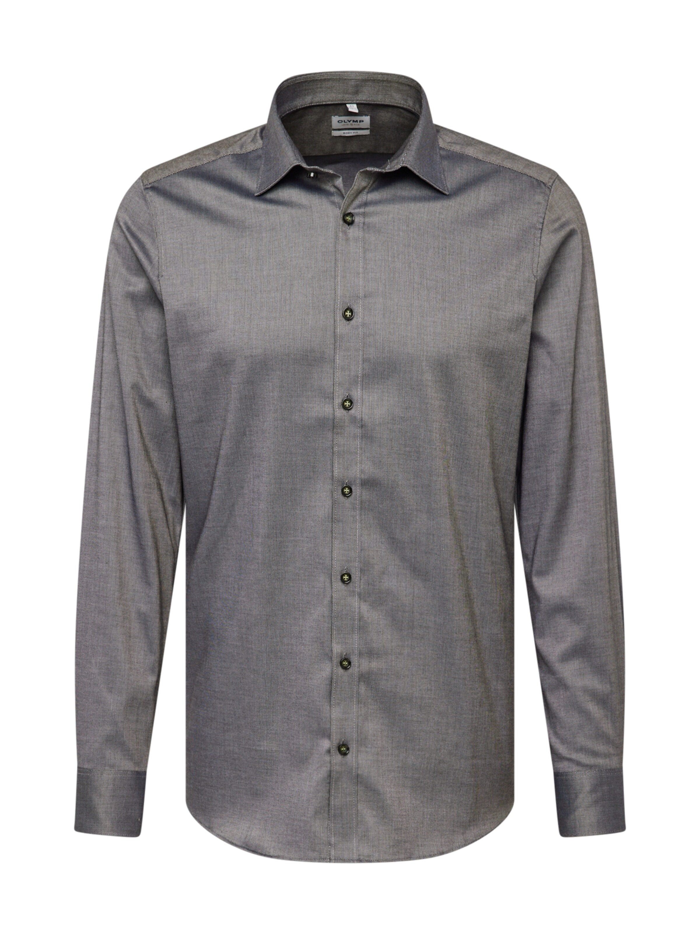 OLYMP Slim fit Businessskjorta i grön: framsida