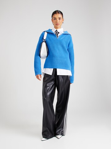 SELECTED FEMME Pullover 'SLFBLOOMIE' i blå