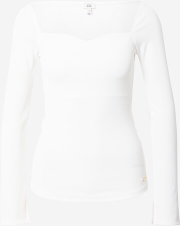 T-shirt River Island en blanc : devant