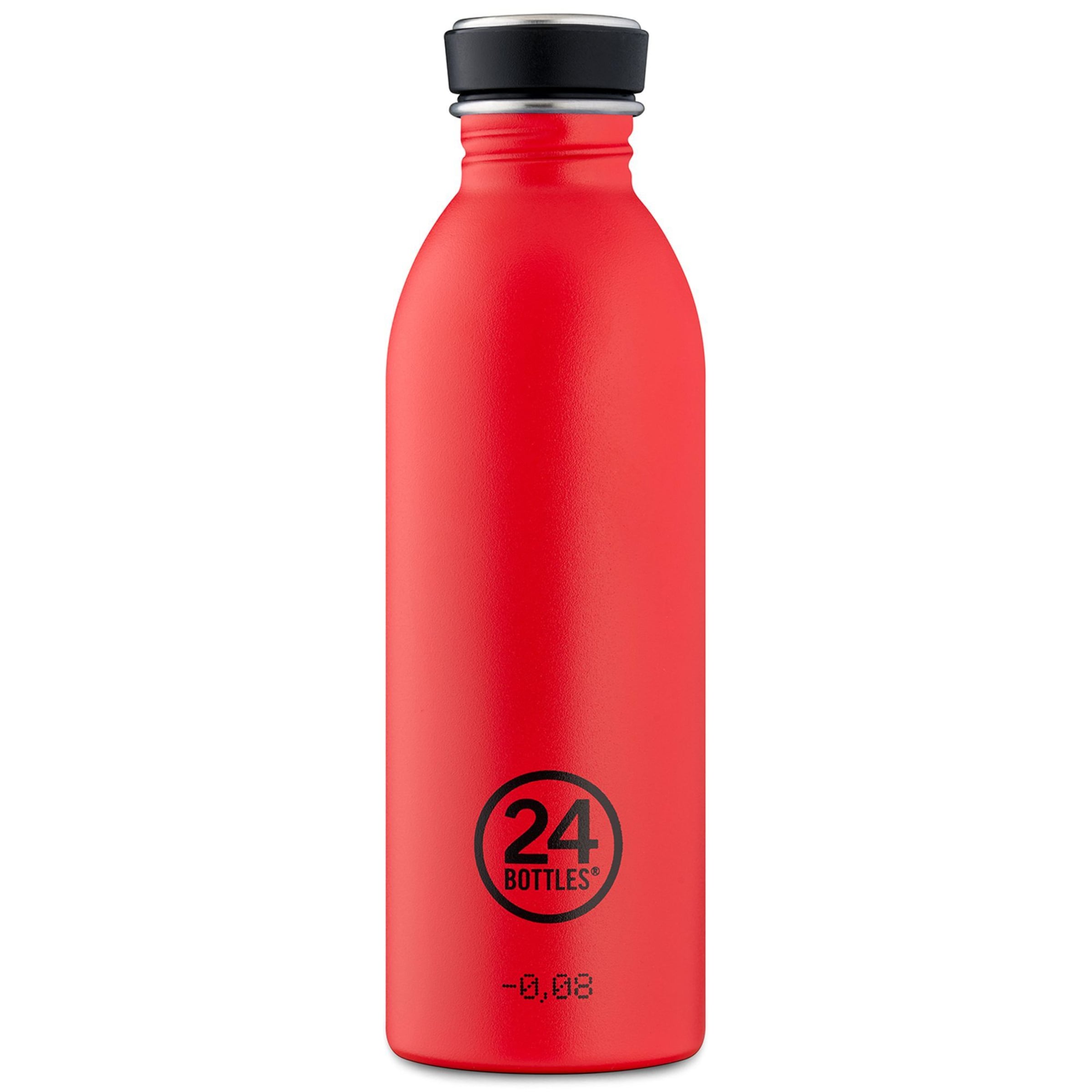 Borraccia '500 ml' di 24Bottles in rosso: frontale