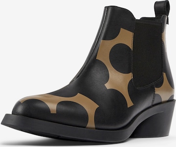 Bottines 'Bonnie Twins' CAMPER en noir : devant