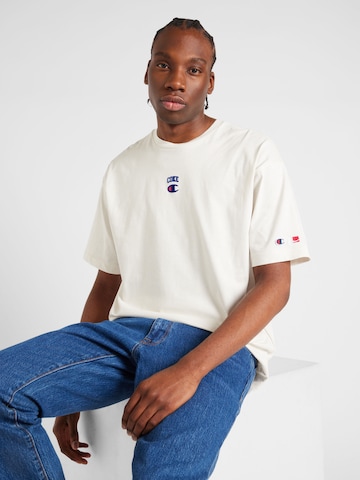 Champion Authentic Athletic Apparel Shirt in Wit: voorkant