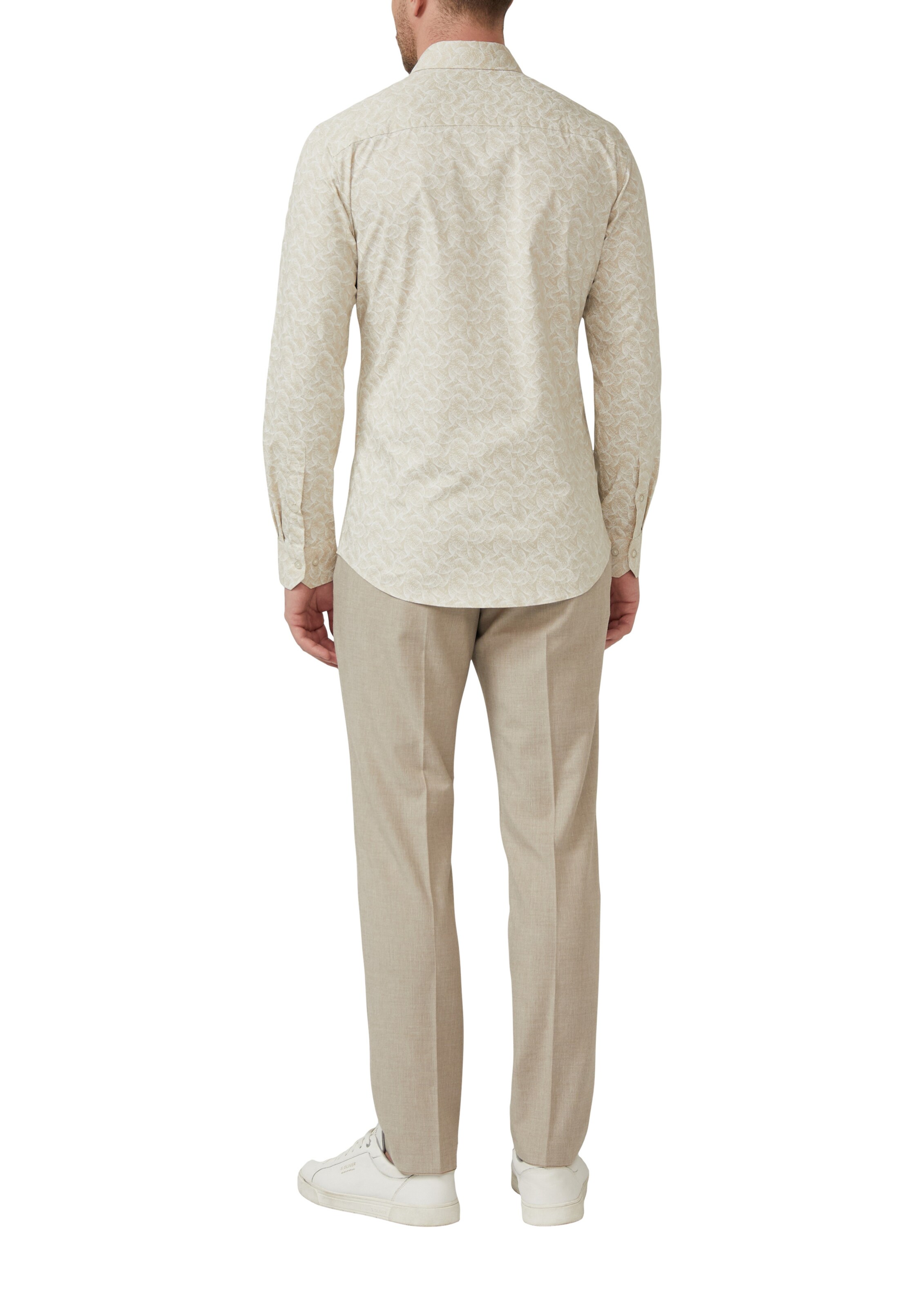 s.Oliver BLACK LABEL Regular Fit Hemd in Beige