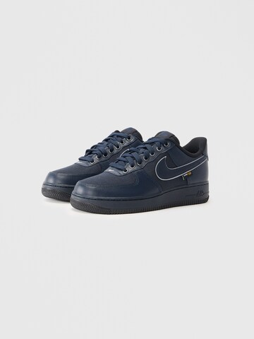 Nike Sportswear Sneakers laag 'Air Force 1 '07 LV8' in Blauw: voorkant