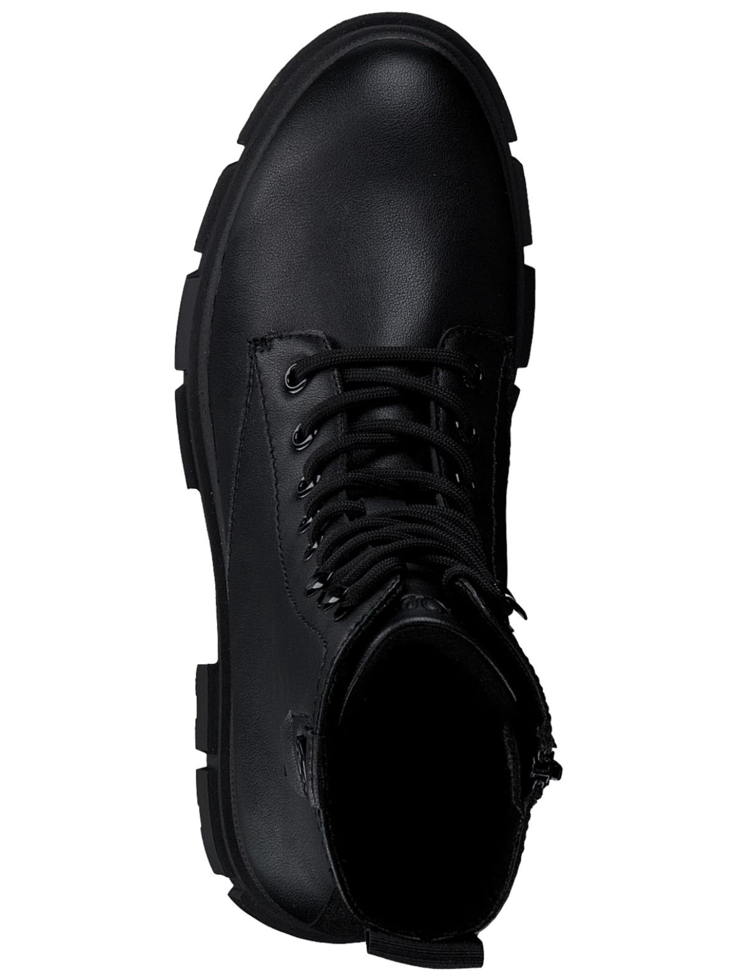 Bottines à lacets s.Oliver en noir