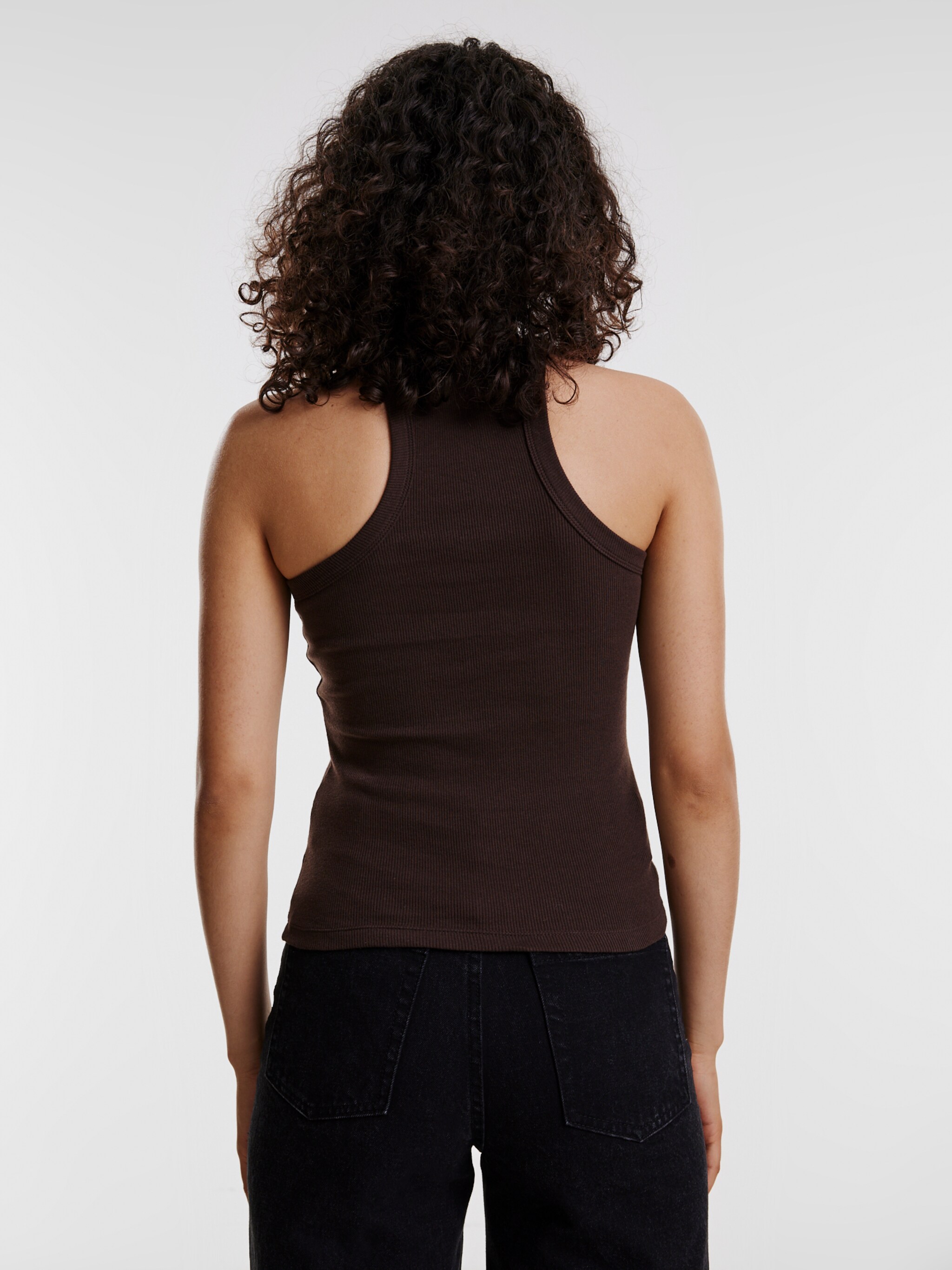 EDITED Producten Top 'Orelia' Donkerbruin