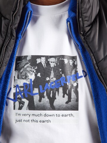 Karl Lagerfeld Футболка в Белый
