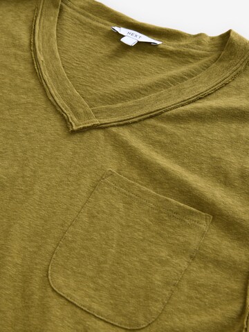 Next Oversized bluse i grøn