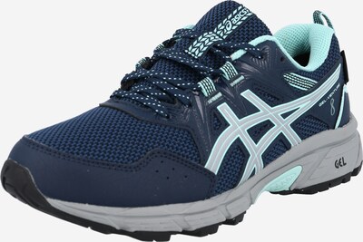 ASICS Chaussure de course en bleu foncé / gris / menthe, Vue avec produit