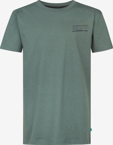 T-Shirt 'Acadia' Petrol Industries en vert : devant