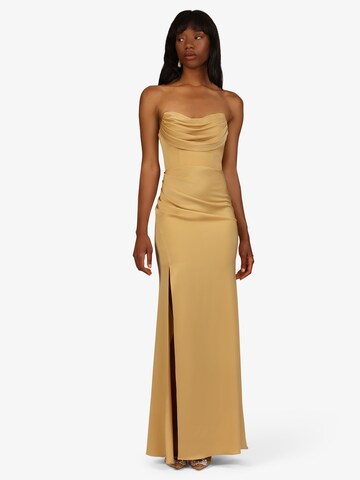 Kraimod Abendkleid in Gold: Vorderseite