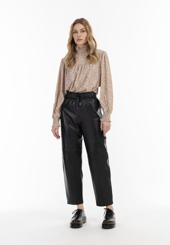 DreiMaster Vintage Loose fit Trousers in Black