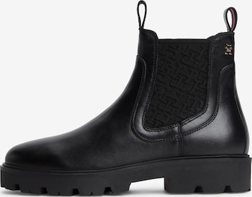 TOMMY HILFIGER Chelsea-bootsi värissä musta: etupuoli