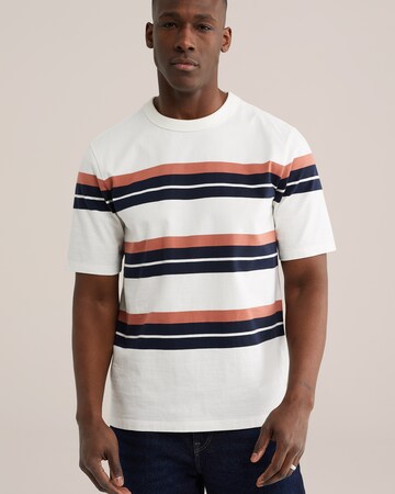 Tricou de la WE Fashion pe alb: față