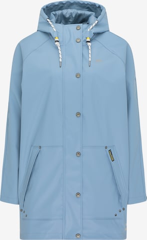 Schmuddelwedda Funkční kabát – modrá: přední strana