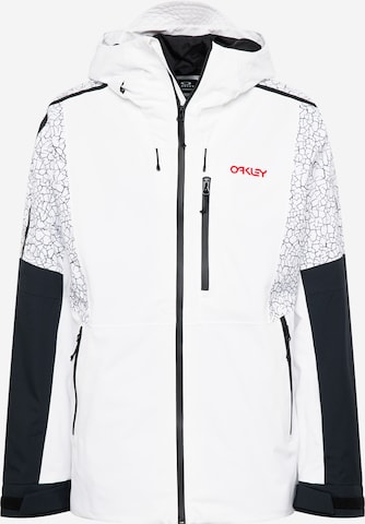 OAKLEY Športna jakna 'GUNN' | bela barva: sprednja stran