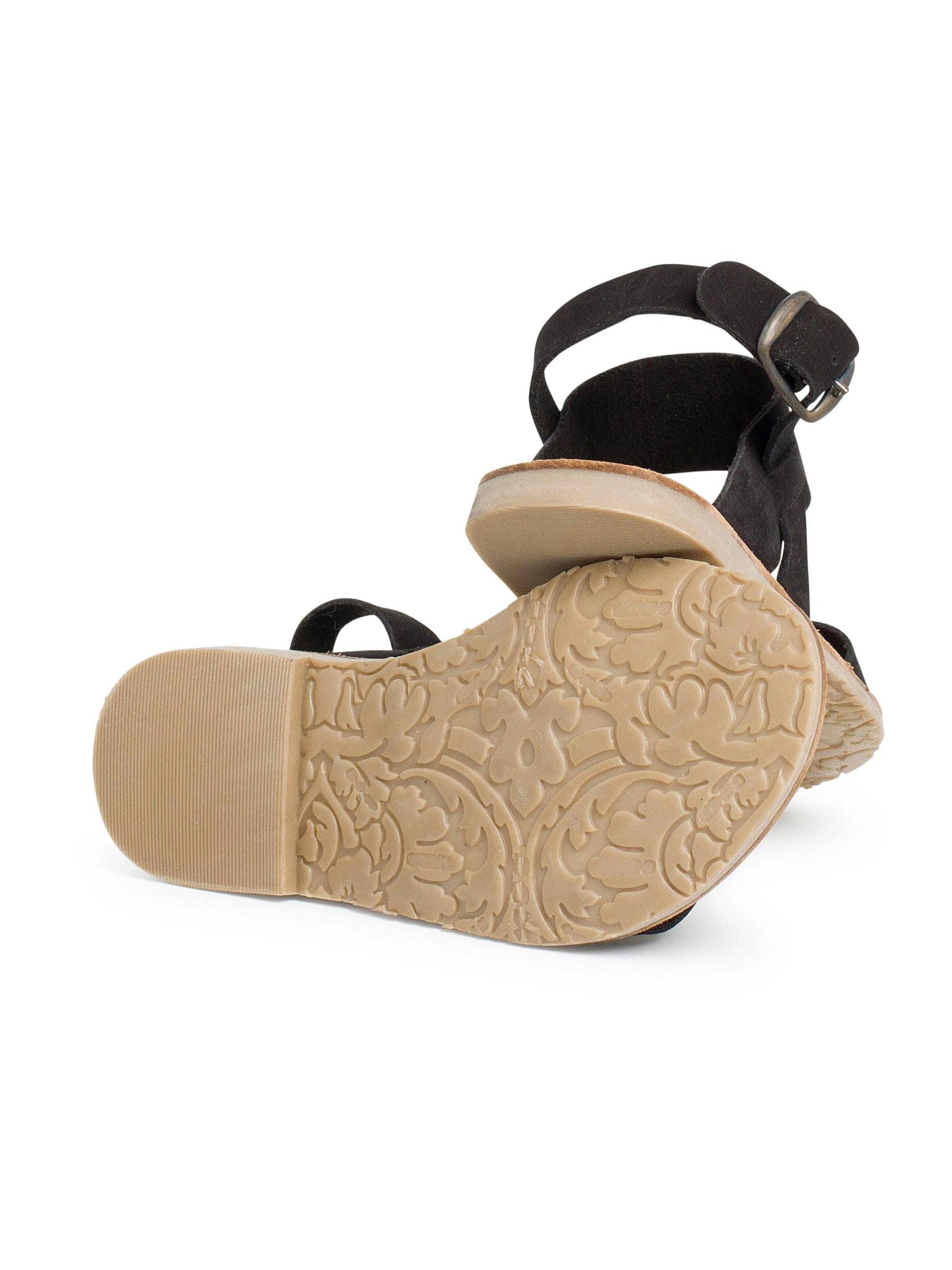 Pisamonas Sandalen in Zwart