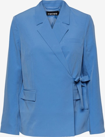 PIECES Blazer 'BAILEY' in Blue: front