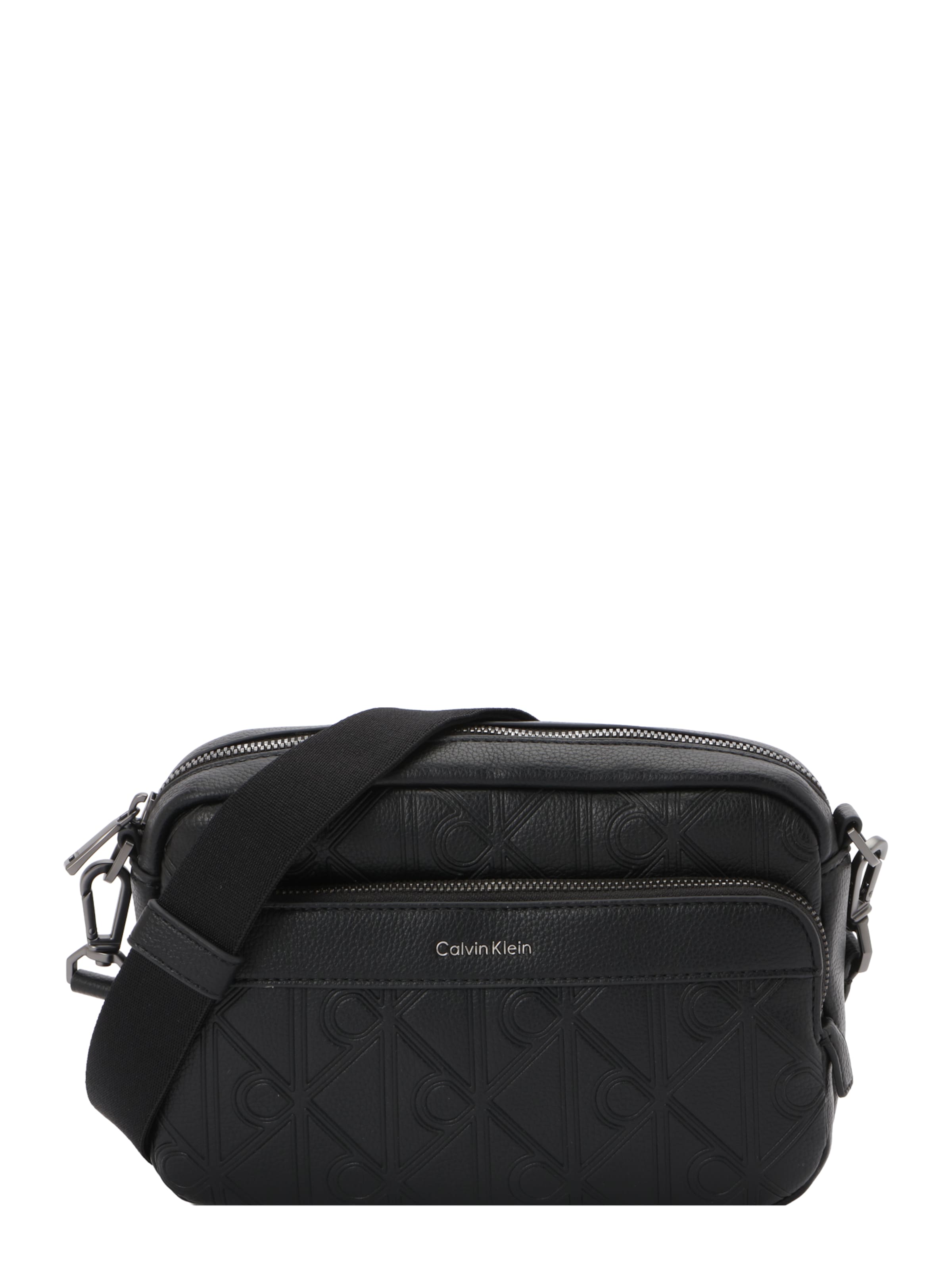 Calvin Klein Skuldertaske i sort: forside