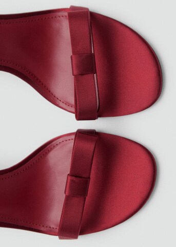 MANGO Sandale 'Cosmo' in Rot