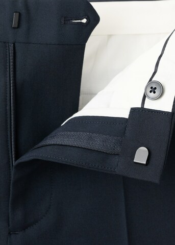 MANGO MAN Slim fit Pants in Blue