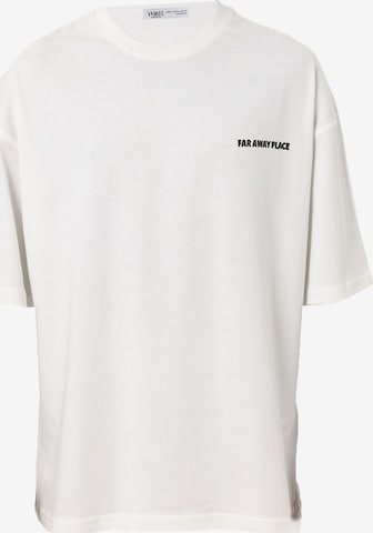 VAMOS CLO Shirt 'Eustoma' in White: front