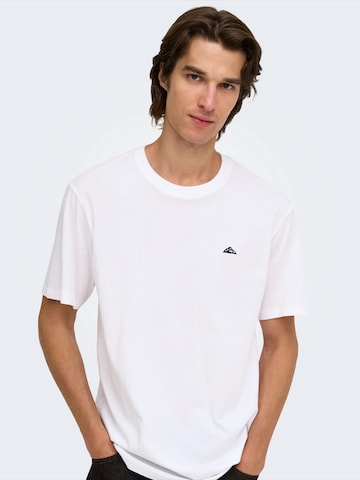 Only & Sons - Camisa 'ONSJEFF' em branco