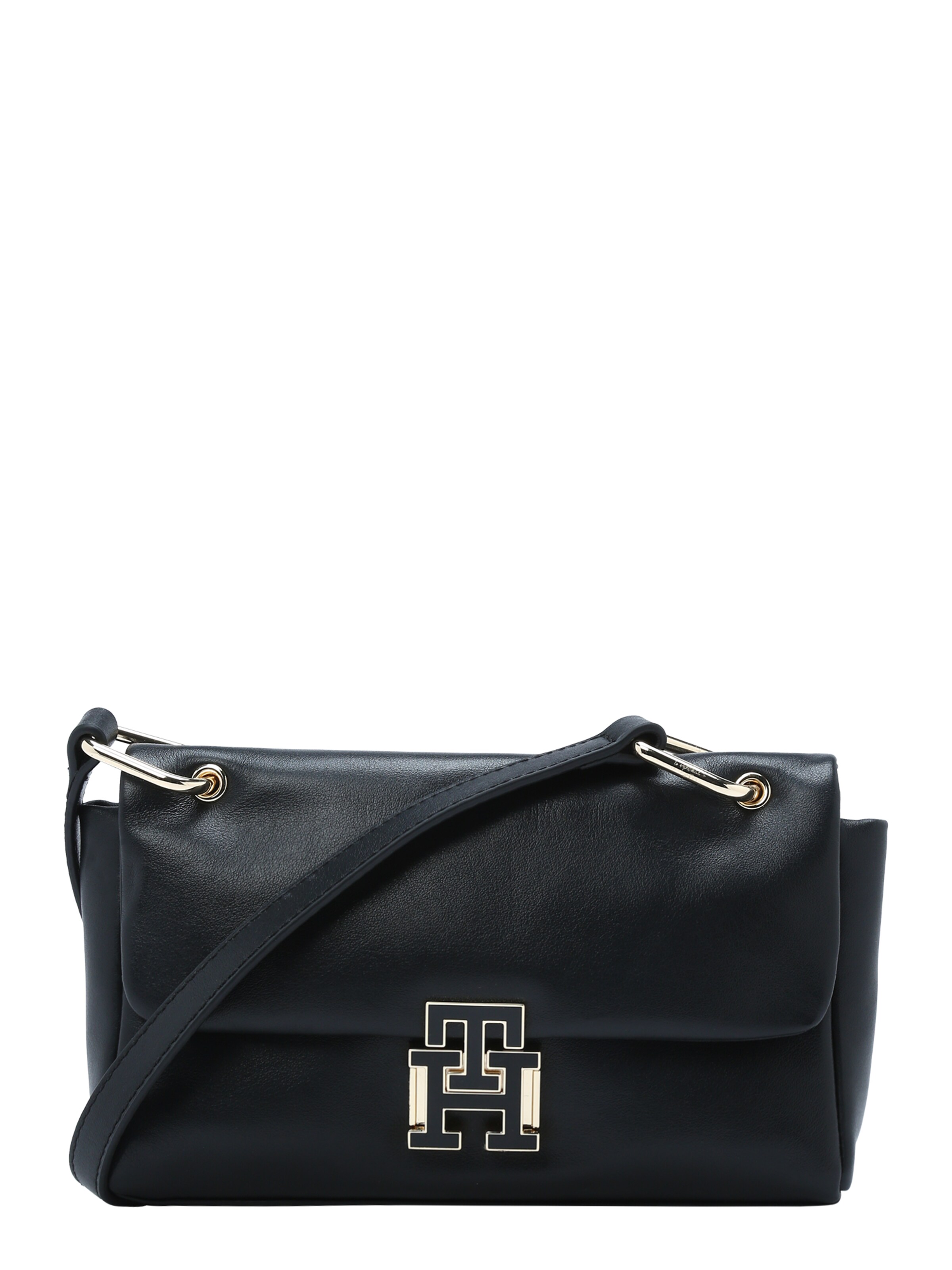 TOMMY HILFIGER Crossbody Bag in Black: front