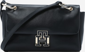 Borsa a tracolla di TOMMY HILFIGER in nero: frontale