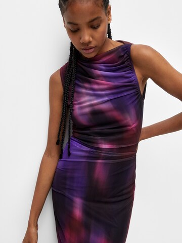 Pull&Bear Dress in Purple