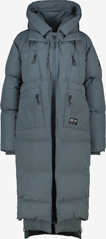 Manteau d’hiver 'Rihanna' Alife and Kickin en bleu : devant