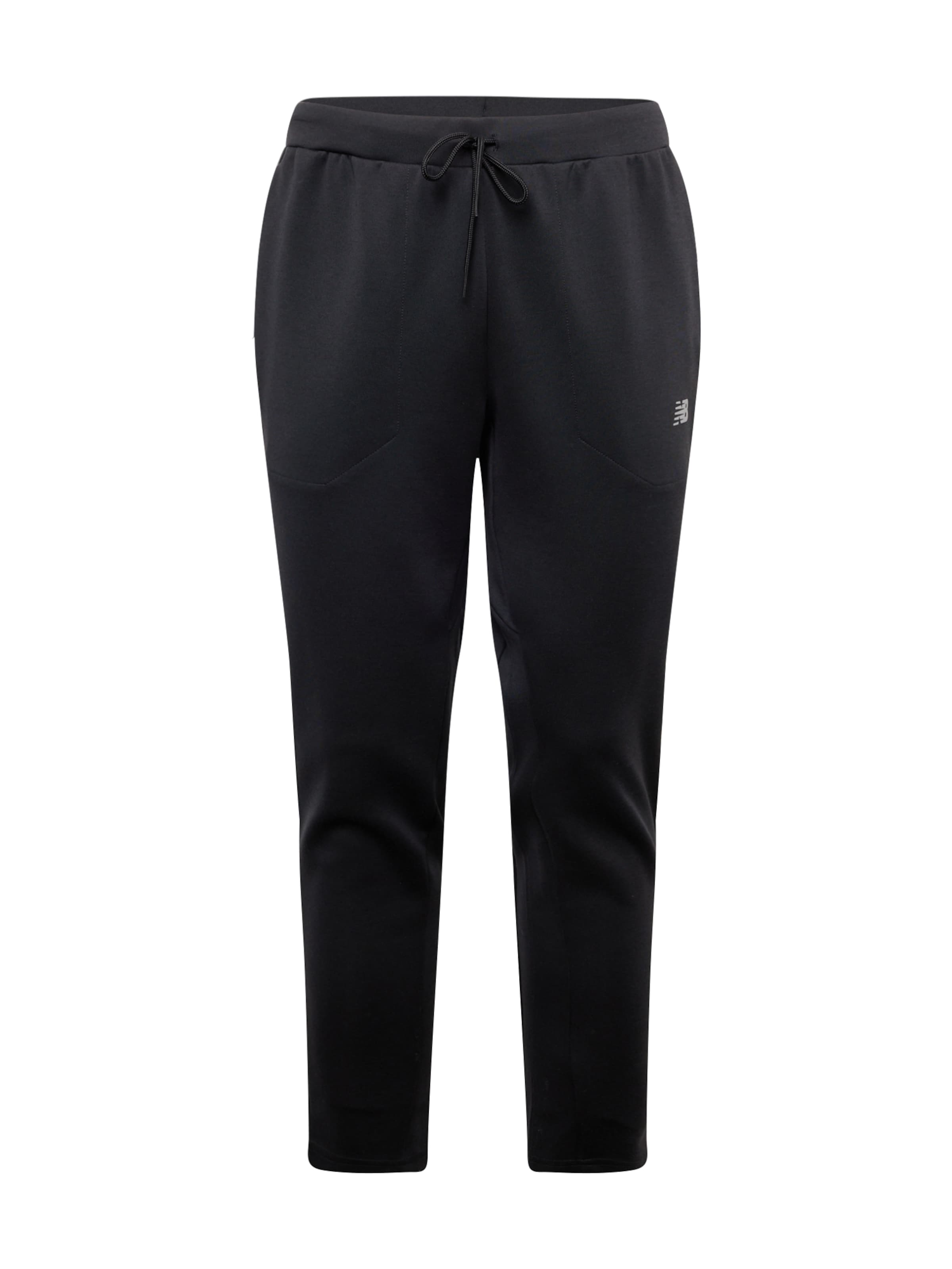 Regular Pantalon de sport new balance en noir : devant