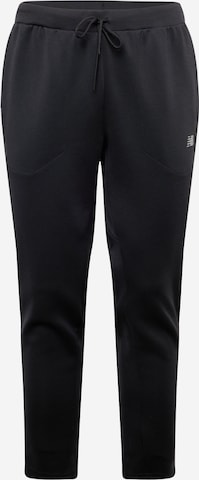 new balance Обычный Спортивные штаны в Черный: спереди