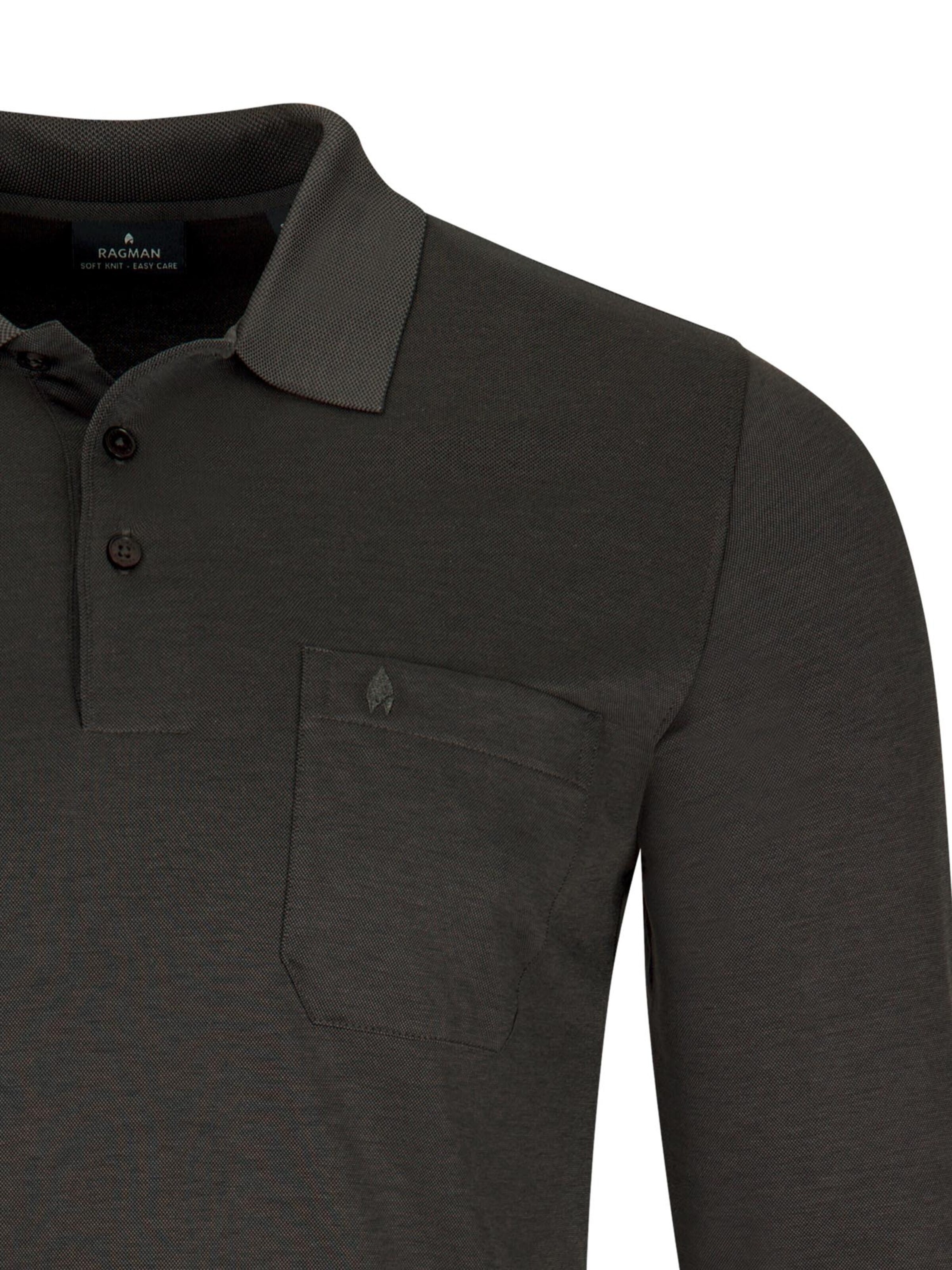 Ragman Shirt 'Basic' in Grey