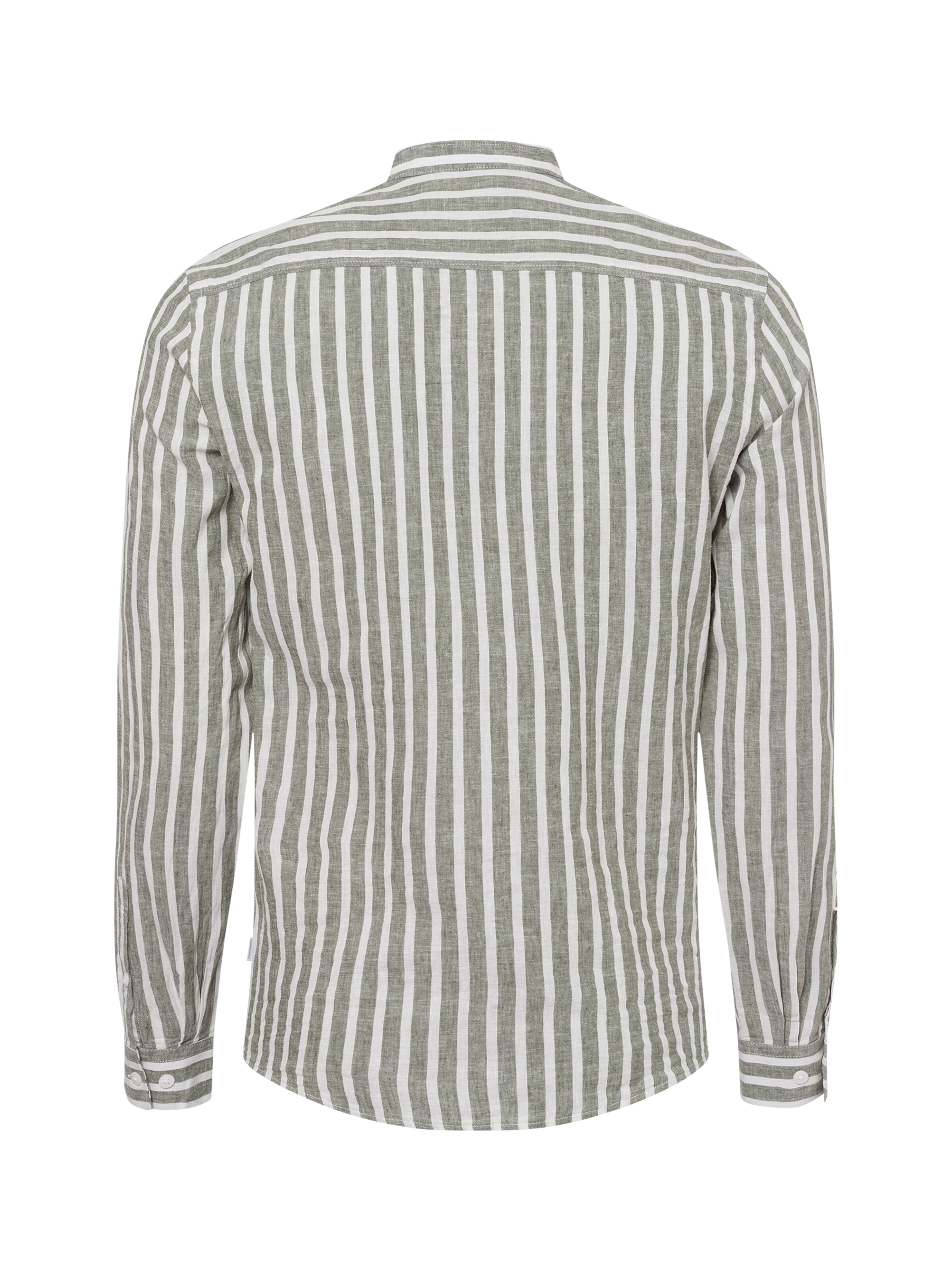 Lindbergh Slim fit Button Up Shirt in Green