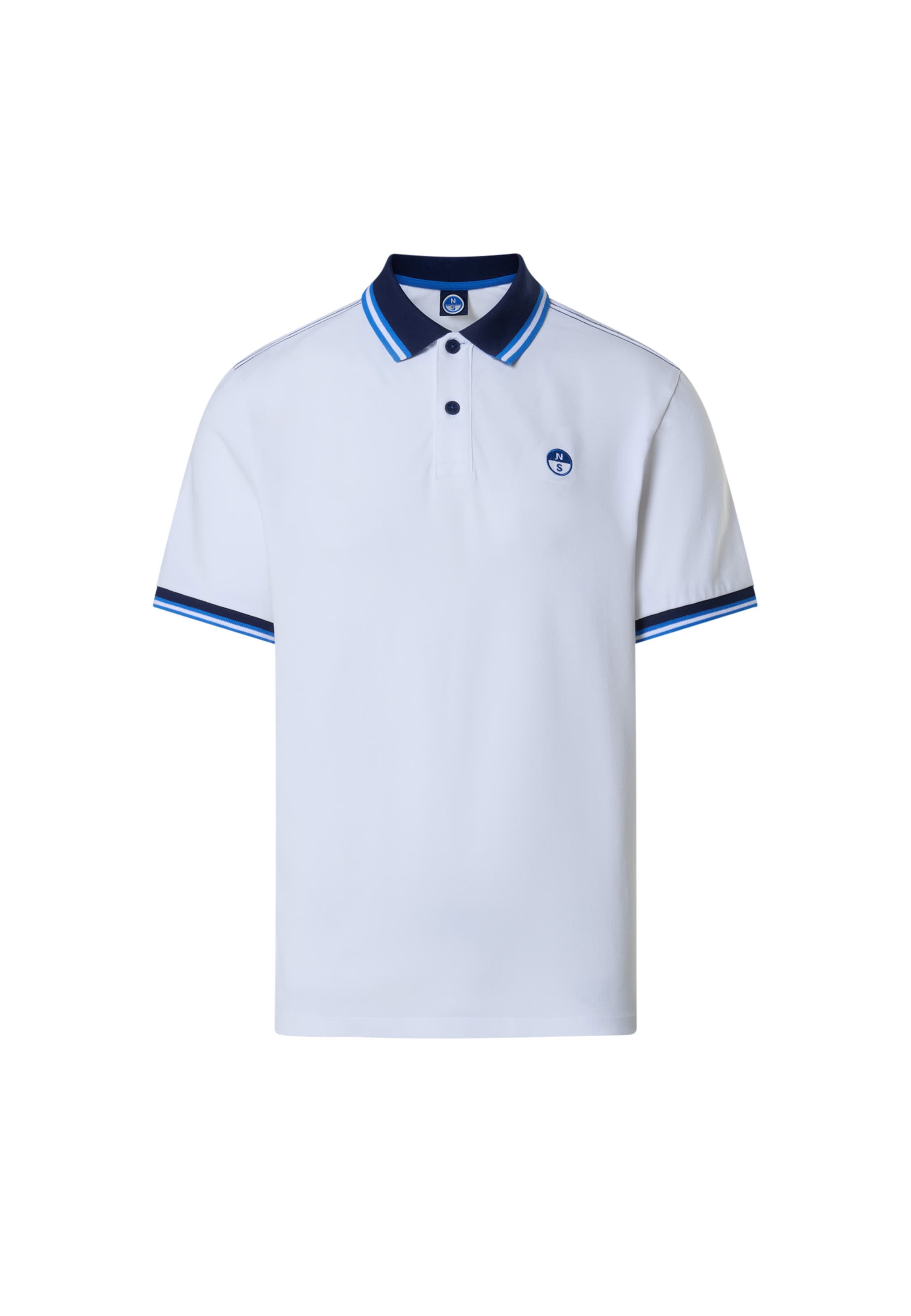 T-Shirt North Sails en blanc : devant