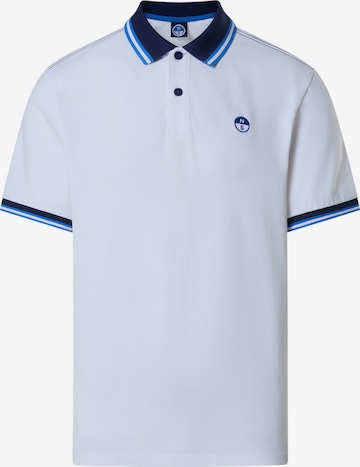 T-Shirt North Sails en blanc : devant