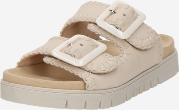 GABOR Pantolette in Beige: Vorderseite